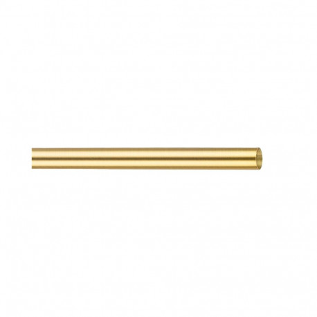 CURTAIN ROD D19 160CM MAT GOLD 93210160