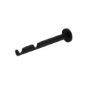 CURTAIN ROD BRACKET DOUBLE D19 M.BLACK