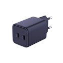 3mk Hyper Charger PD 45W QC4+ PPS 2C Super-Fast Charge 2.0 Wall Charger - Black