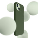 3mk Hardy Silicone MagCase for iPhone 15 Plus - green