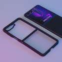3mk Satin Armor Case+ for Samsung Galaxy Z Flip 7 - Transparent Black