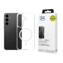 3mk Armor MagCase for Samsung Galaxy S24 / S25 - Transparent