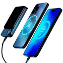 Powerbank 3mk HARDY MagSynergy Ni+ 5,000mAh 22.5W USB 1C1L - black Powerbank 3mk HARDY MagSynergy Ni+ 5,000mAh 22.5W USB 1C1L - black