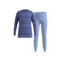 Thermal underwear - Odlo Set long ACTIVE WARM SET size 92 cm Blue