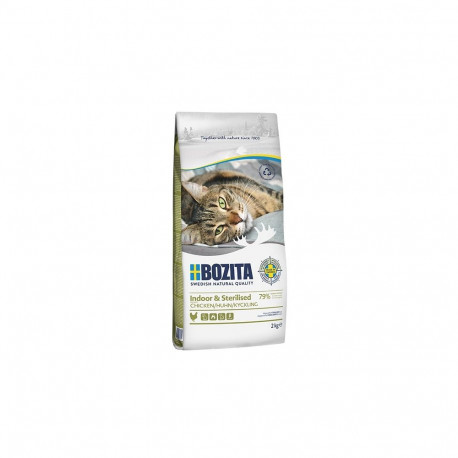 BOZITA Indoor & Sterilised Chicken - dry cat food - 10kg