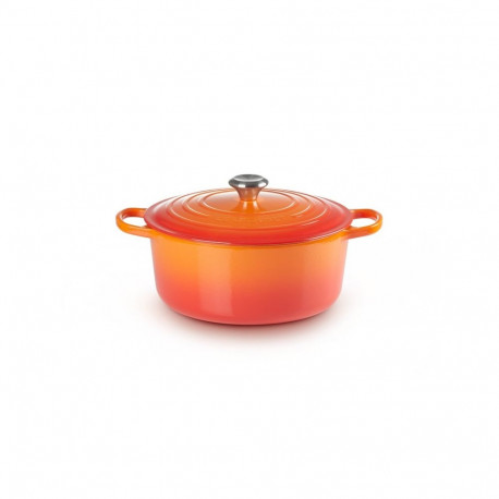Le Creuset 21177280902430 6.7 L Round Orange, Red