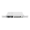 Mikrotik CRS504-4XQ-IN hallatav kiire Ethernet (10/100) toite üle Etherneti (PoE) valge võrgu lüliti