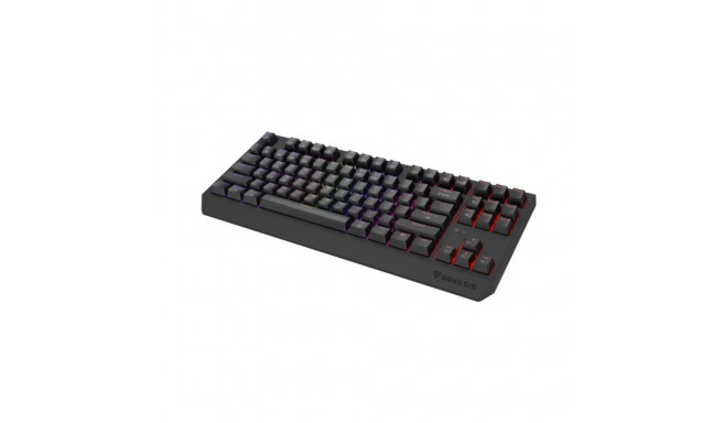 THOR 230 mehaaniline mänguklaviatuur juhtmevaba US must 2.4 GHz Bluetooth USB Outemu Red