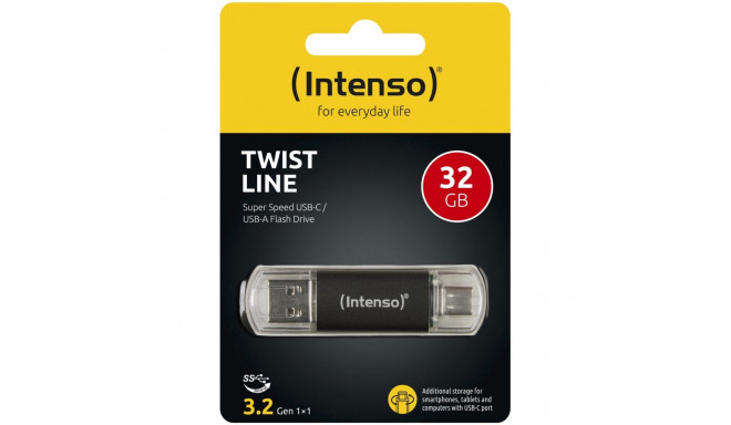 Intenso Twist Line Type-C 32GB USB Stick 3.2