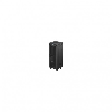 LANBERG rack cabinet 19 free-standing 32U 600x600 flat pack mesh door LCD black