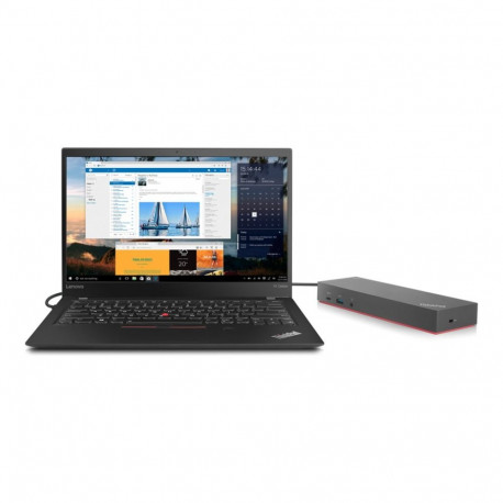 LENOVO ThinkPad Hybrid USB A/C dokk 2xDisplayPort 2xHDMI 2x3840x2160-60Hz 1Gbit LAN 1xUSB-C ees 5xUS