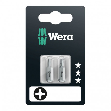 Wera 851/1 RZ kipsikruvi otsakud PH 2 x 25mm, 2tk