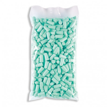 Uvex One-fit earplugs refill pack – cordless, disposable, soft PU foam, SNR 31 dB, 200 pairs, one-si