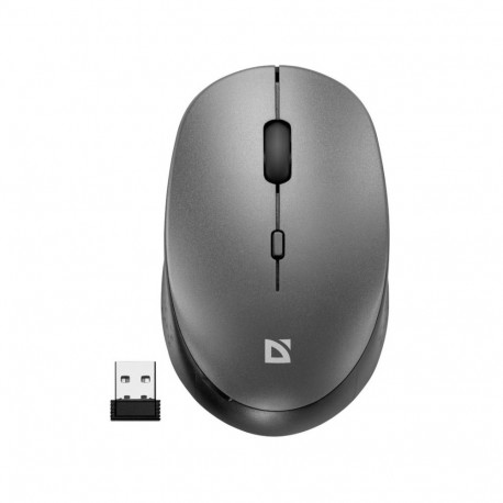 DEFENDER Wireless mouse silent click AURIS MB-027 800/1200/1600DPI grey