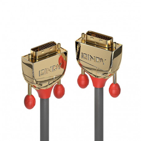 0.5m DVI-D Dual Link Cable, Gold Line DVI-D Dual Link Male to Male