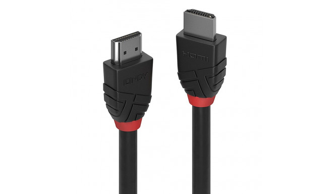 HDMI Cable - LINDY Black Line HDMI High Speed M/M, 4096x2160@60Hz, 1 m, Black
