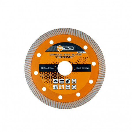 Polax Diamon saw blade "Ceramic" 125x1.4x22.23 mm