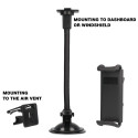 Car Holder VENNUS - SMART 27CM |air vent and windshield mount|