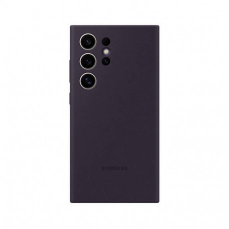 Samsung - EF-PS928TEE Samsung Silicone Cover for Galaxy S24 Ultra Dark Violet