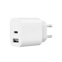 Gembird CHARGER USB UNIVERSAL WHITE/2P TA-UC-2AC12-01