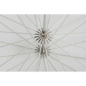 Quadralite Deep Space 105 transparent parabolic umbrella