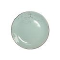 DINNER PLATE WITH SPECKLE MINT 27CM