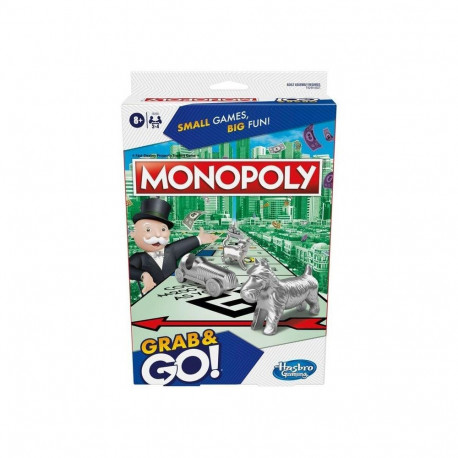 BOARD MONOPOLY TRAVEL GAME GRAB/GO