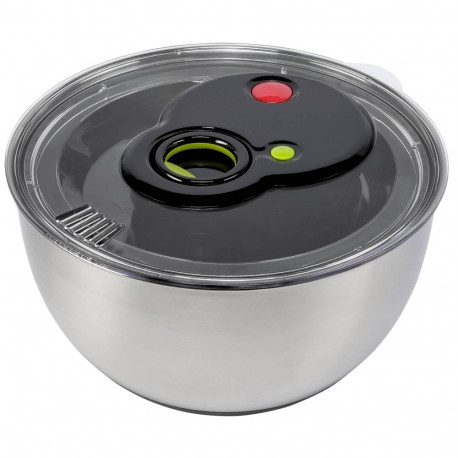 Emsa Salad spinner 4,5l 513441 Turboline stainless/black
