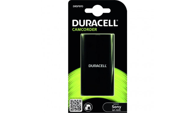 Duracell liitiumioonaku 7800 mAh Sony NP-F970 jaoks