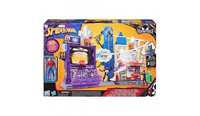 SPIDER-MAN mängukomplekt Venomversus Web City Showdown