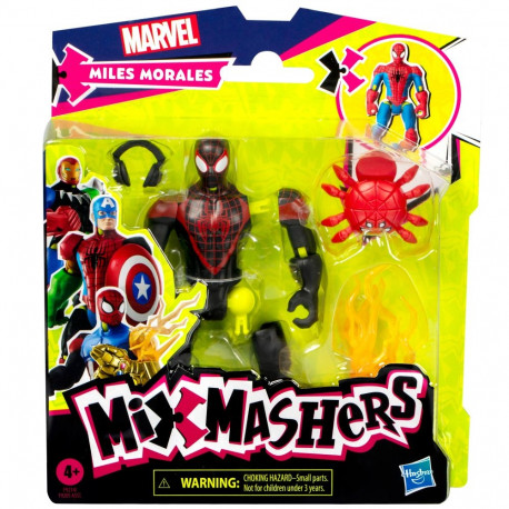 SPIDER-MAN Mixmashers mängufiguur Miles Morales 12,7cm