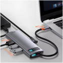 Baseus Metal Gleam 8in1 USB-C - USB-C PD 100W HUB 1x HDMI 4K 30Hz 1x SD and microSD card reader 3x U