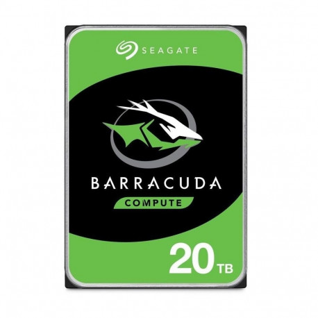 Seagate Barracuda 20TB sisemine kõvaketas 7200 p/min 512 MB 3.5" Serial ATA
