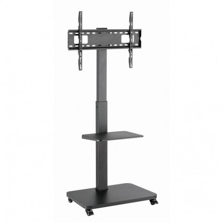 Gembird TVS-75S-02 TV floor stand with caster wheels, 37" - 75", black