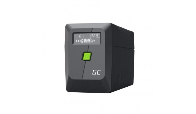 Green Cell uninterruptible power supply (UPS) Line-Interactive 0.85 kVA 480 W 2 AC outlet(s)