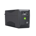 Green Cell line-interactive katkematu toiteallikas (UPS) 0.85 kVA 480 W 2 AC väljundit