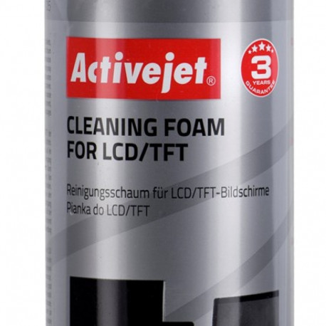 Activejet AOC-105 cleaning foam for LCD/TFT/plasma screens 400 ml