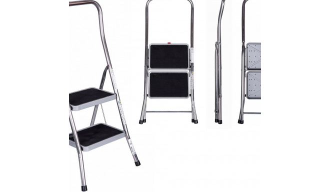 Krause kokkupandav astmelaud Toppy XL hõbedane