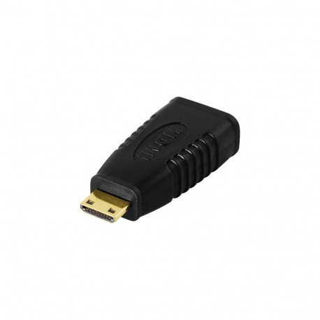 Deltaco HDMI-18 HDMI cable HDMI Type A (Standard) HDMI Type C (Mini) Black
