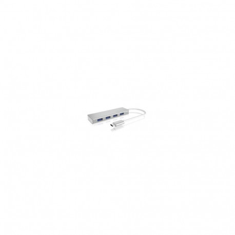 ICY BOX IB-HUB1425-C3 USB 3.2 Gen 1 (3.1 Gen 1) Type-C 5000 Mbit/s Silver