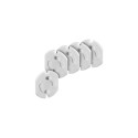 Goobay 51319 socket safety cover AC White 5 pc(s)