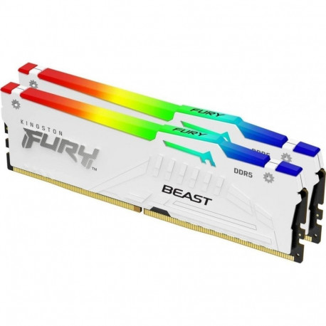 Kingston Fury Beast RGB Memory, DDR5, 32 GB, 6000MHz, CL30 (KF560C30BWEAK2-32)