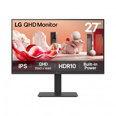 LG 27BA54QB-B 27" IPS QHD 16:9 75 Hz 5 ms 2560 x 1440 pikslit 350 cd/m² 2 HDMI-porti monitor