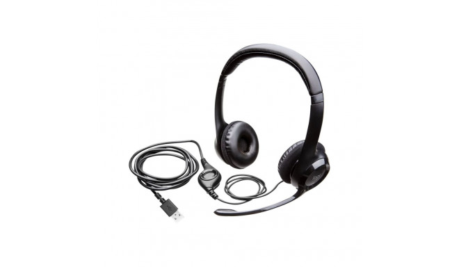 Logitech | Computer headset | H390 | Built-in microphone | USB Type-A | Black