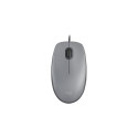 Logitech M110 Silent Wired Mouse, USB Type-A, 1000 DPI, Mid Grey Logitech M110 Silent Wired Mouse, USB Type-A, 1000 DPI, Mid Grey