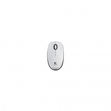 Logitech | B100 | Portable Optical Mouse | White