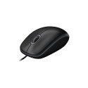 Logitech | Mouse | B100 | Wired | Black