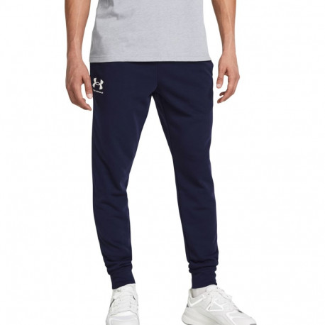Spodnie męskie Under Armour Rival Terry Jogger granatowe 1380843 410 XL