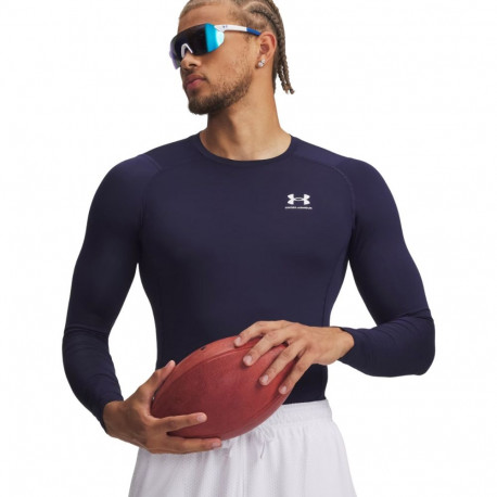 Koszulka męska Under Armour HG Armour Comp LS granatowa 1361524 410 S