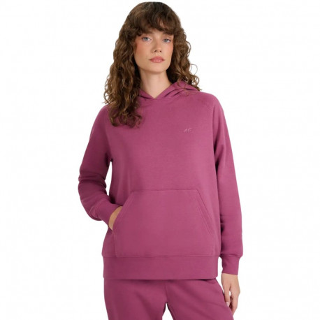 Bluza damska 4F F1976 burgund 4FWAW25TSWSF1976 60S XL